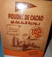 İçindeki şeker miktarı Poudre de cacao