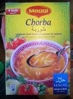 Сахар и питательные вещества в Chorba