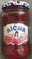 入っている砂糖の量 Confiture de framboises
