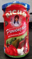 入っている砂糖の量 Sauce à la provençale aux tomates fraîches