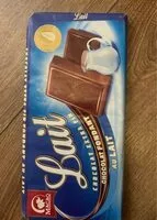 Количество сахара в Chocolat extra fin chocolat fondant au laot