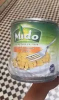 Sucre et nutriments contenus dans Mido