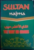 Количество сахара в Thé vert en grain najma