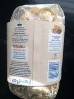 Jumlah gula yang masuk Vollwert-Toast Brötchen vorgeschnitten