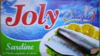 Sokerin määrä sisällä Sardine à l'huile végétale et citron