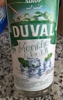 Jumlah gula yang masuk Duval sirop de menthe 750 ML
