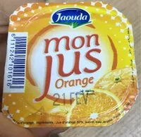 Quantité de sucre dans Mon jus