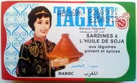 Sucre et nutriments contenus dans Tagine