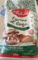 Количество сахара в Farine d orge
