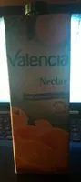 Quantité de sucre dans nectar orange