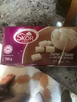 Sucre et nutriments contenus dans Skore