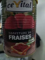 Zuckermenge drin confiture de fraises