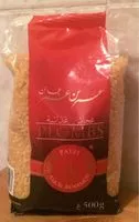 Quantité de sucre dans Lasagne Mahbouba