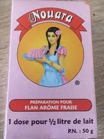 Количество сахара в Préparation pour flan Fraise