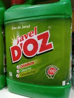 Quantité de sucre dans JAVEL D'OZ