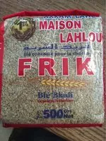 Sucre et nutriments contenus dans Maison lahlou