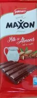 Amount of sugar in Maxon Lait & amandes