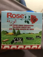 Amount of sugar in Rose