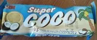 Quantité de sucre dans SUPER COCO