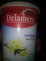 中的糖分和营养成分 Delamere dairies