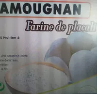 Quantité de sucre dans farine de placali Amougnan