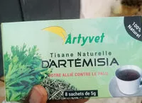 Sokerin määrä sisällä Tisane naturelle d'Artemisia
