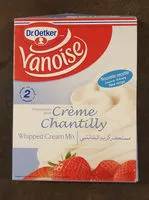 Gula dan nutrisi di dalamnya Dr oetker vanoise