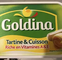 Sucre et nutriments contenus dans Goldina