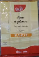 चीनी की मात्रा Pâte à glacer