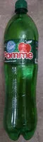 Amount of sugar in boisson gazeuse au goût pomme