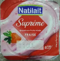 İçindeki şeker miktarı Suprême (fraise)
