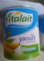 Sokerin määrä sisällä Yaourts aromatisé Banane