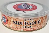 Sokerin määrä sisällä Thon Sidi Daoud