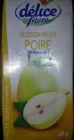 Boisson au jus de poire