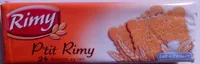 Quantité de sucre dans P'tit Rimy