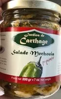 Quantité de sucre dans Salade Mechouia piquante