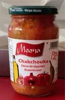 入っている砂糖の量 Chakchouka - Sauce de légumes