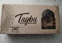 Sucre et nutriments contenus dans Tayba