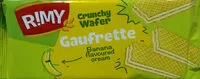 Quantité de sucre dans gaufrettes goût banane