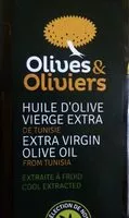 Sucre et nutriments contenus dans Olives et oliviers