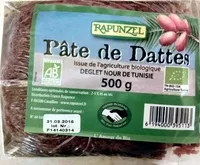 Suhkru kogus sees Pâte de Dattes