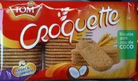 Sokerin määrä sisällä Croquette