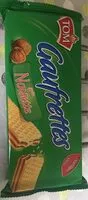 Sokerin määrä sisällä Gaufrettes, goût Noisette