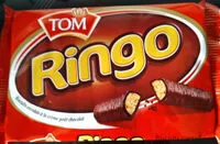 Sokerin määrä sisällä Ringo: Biscuits enrobés à la crème goût chocolat