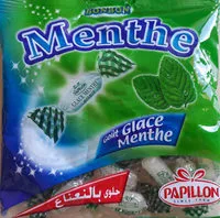 Suhkru kogus sees Bonbon menthe