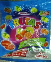 Suhkru kogus sees Frutas