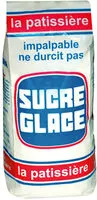 Suhkru kogus sees Sucre glace