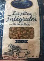 चीनी की मात्रा les Pâtes intégrales (fell)
