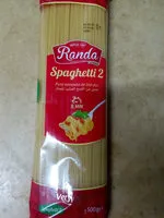 Suhkru kogus sees Pâtes Spaghetti 2