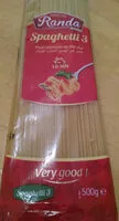 Suhkru kogus sees Spaghetti 3